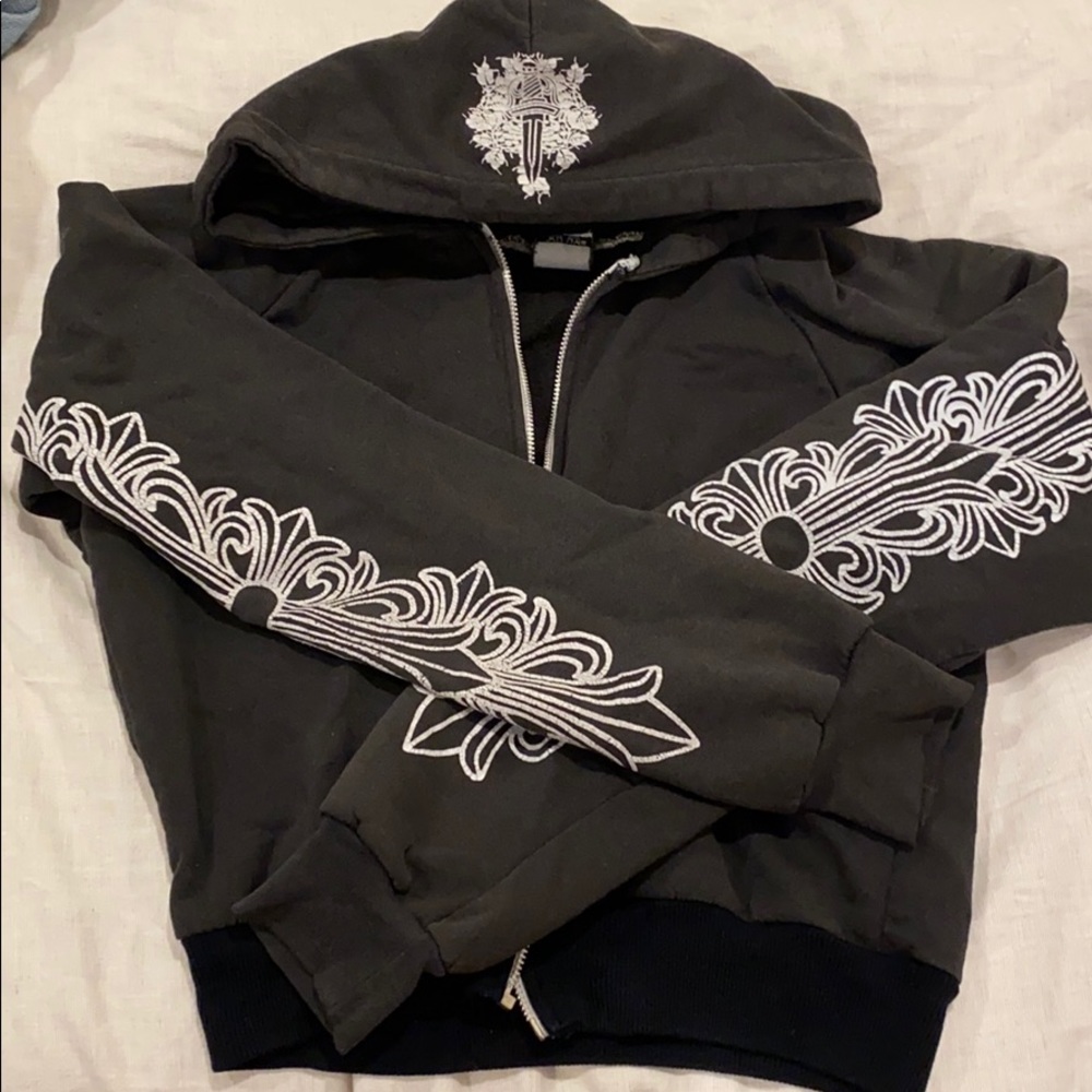 Chrome Hearts cropped jacket